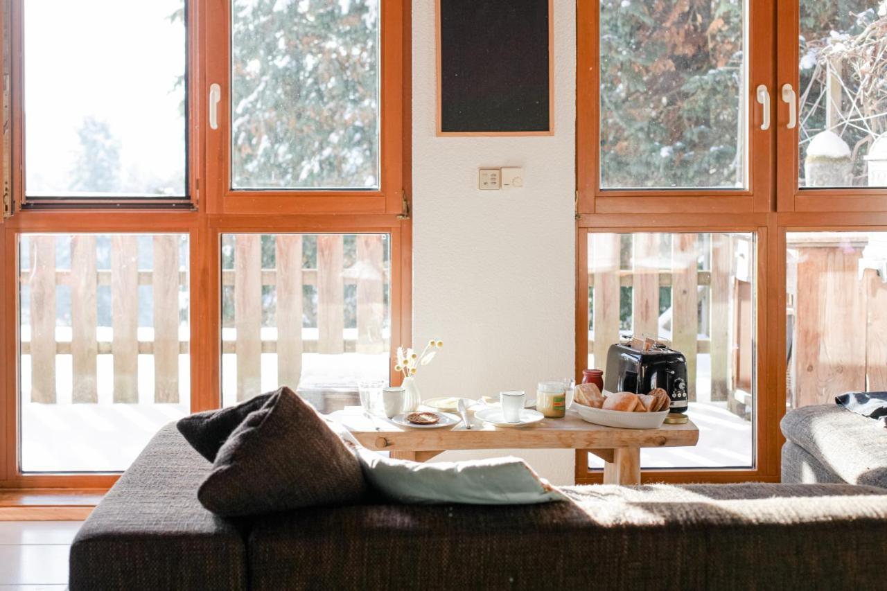 4-Zimmer-Ferienwohnung Waldbluemle Dobel Esterno foto